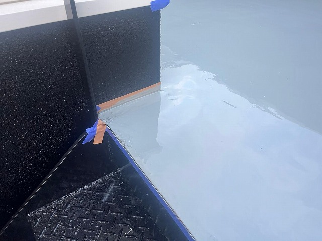 富士河口湖町　ウレタン防水工事